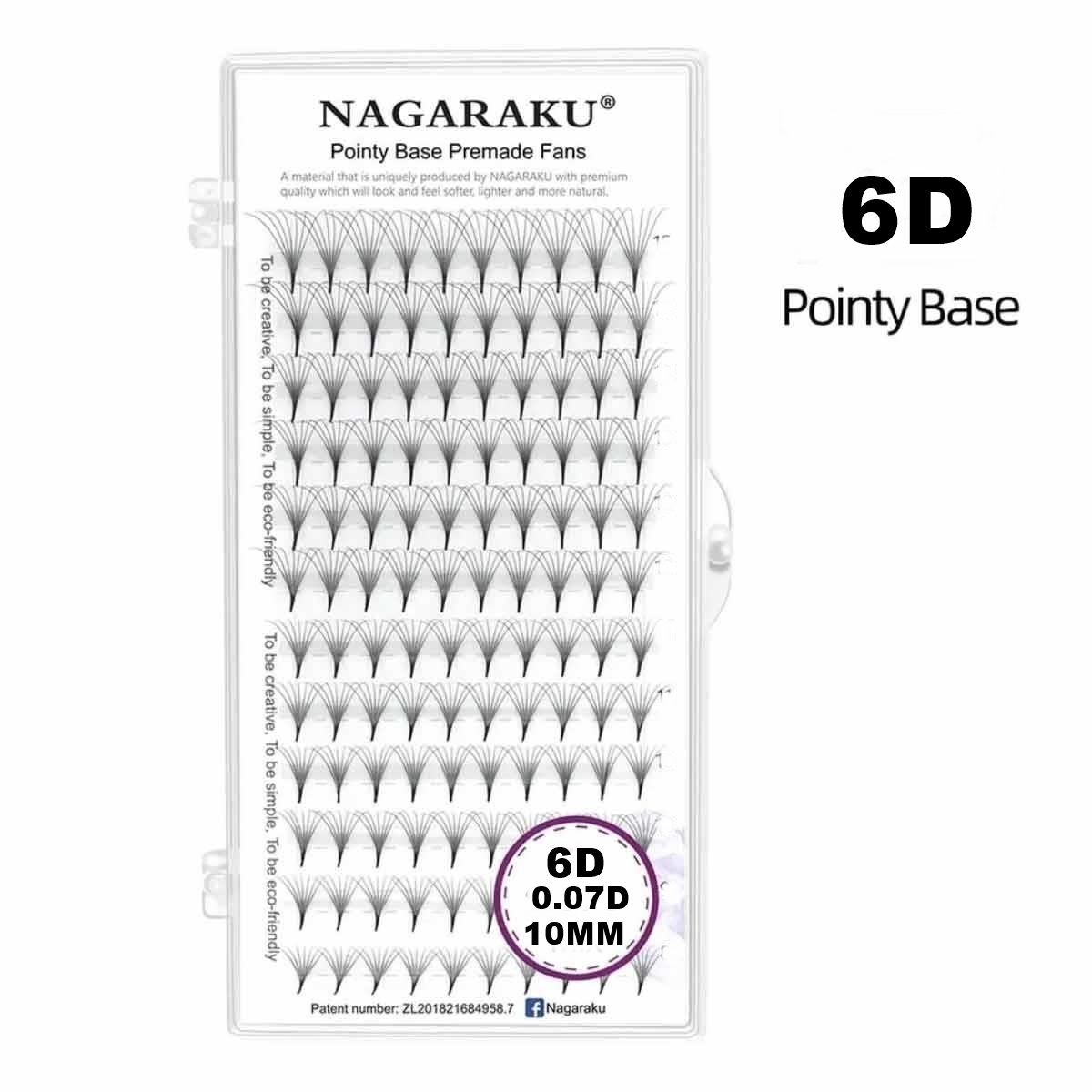 Nagaraku%206D%20Pointy%20Hazır%20Volüm%20İpek%20Kirpik%20