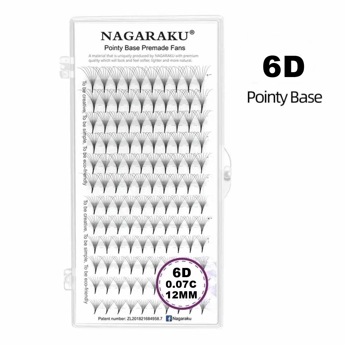 Nagaraku%206D%20Pointy%20Hazır%20Volüm%20İpek%20Kirpik%20