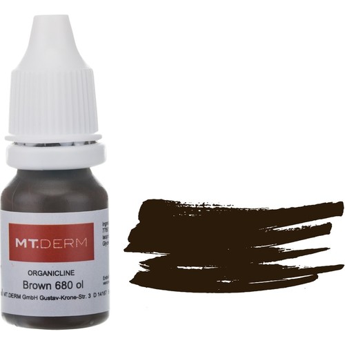 M.T%20Derm%20Kalıcı%20Makyaj%20Pigmet%20Boyası%20Brown%20680