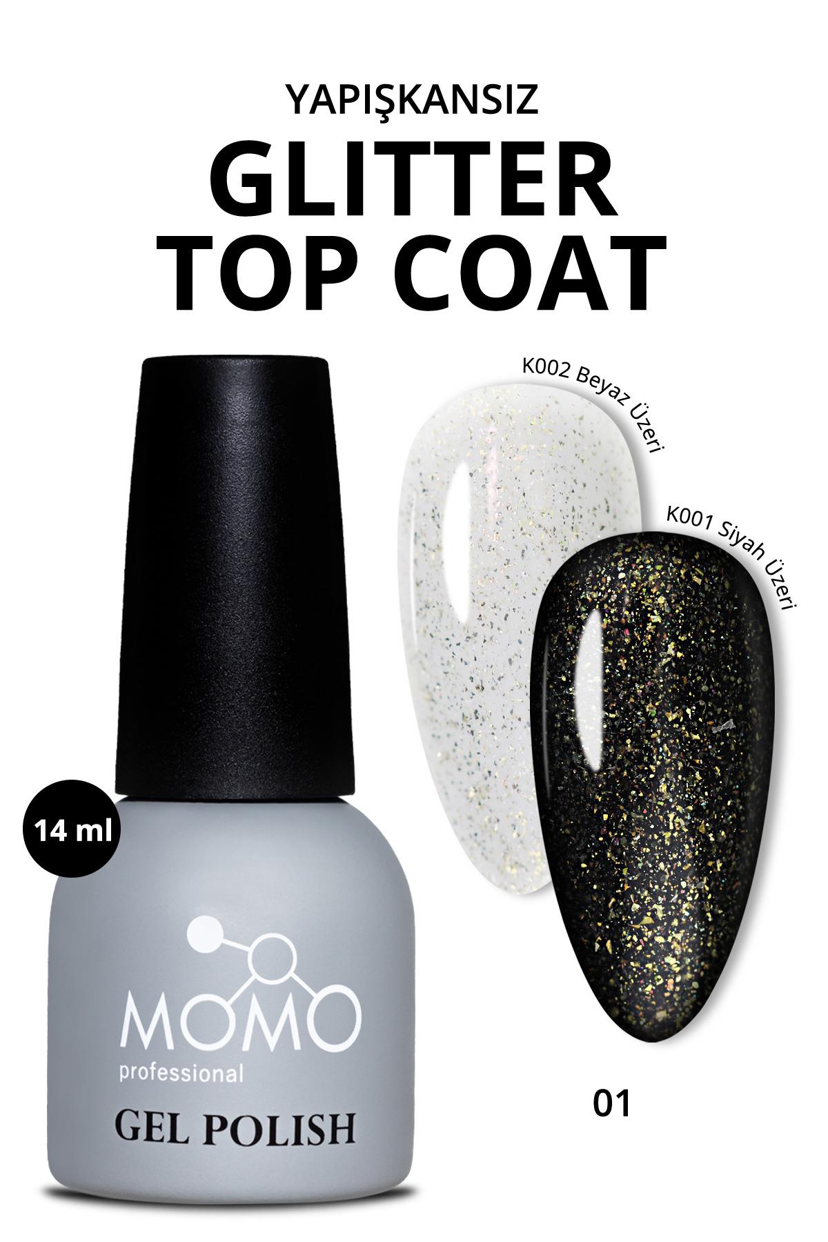 Momo%20Professional%20Glitter%20Top%20Coat%20%20Altın%20Simli%20%2014%20ml