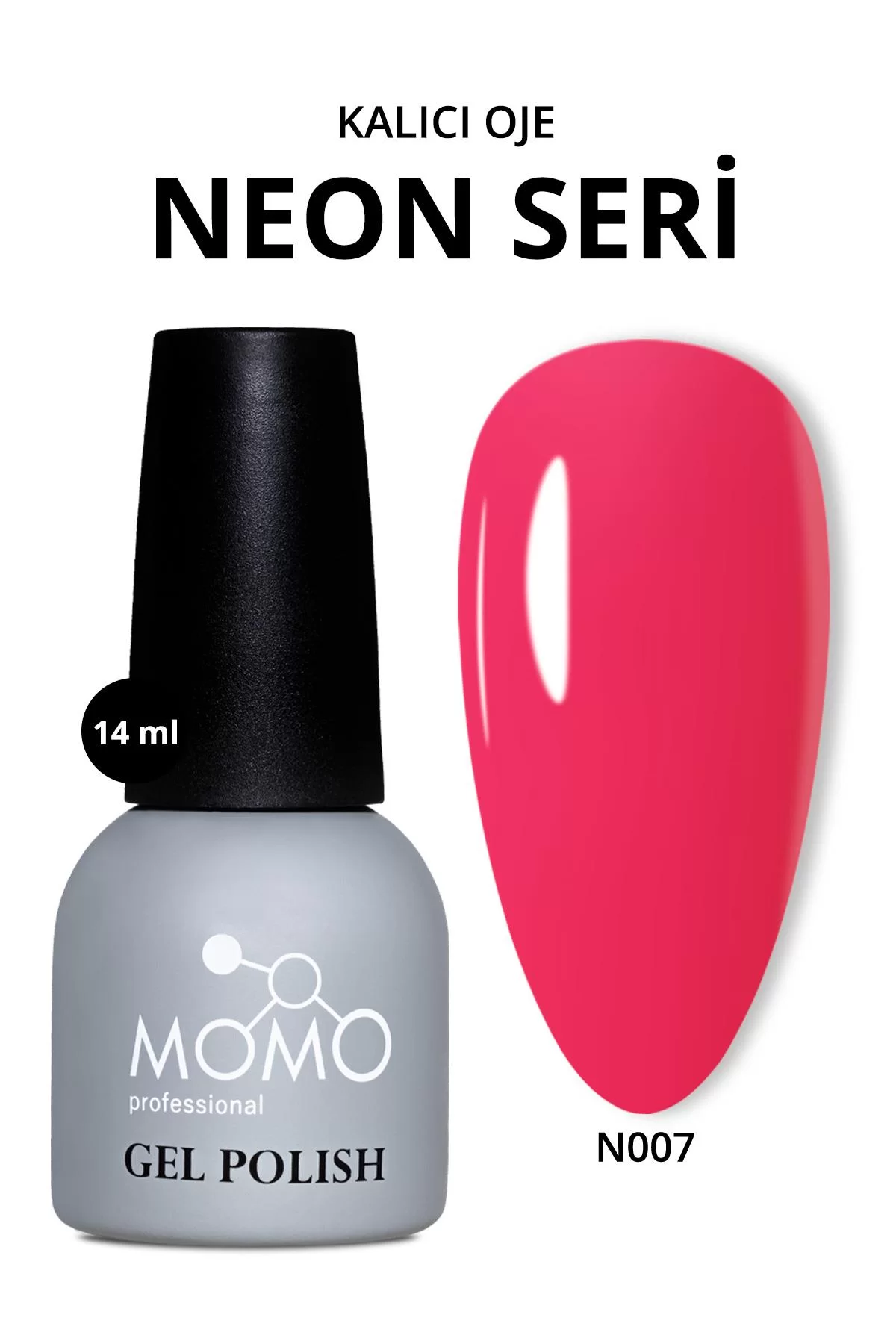 Momo%20Professional%20Kalıcı%20Oje%20N007%20Neon%20Barbi%20Pembe%2014%20ml