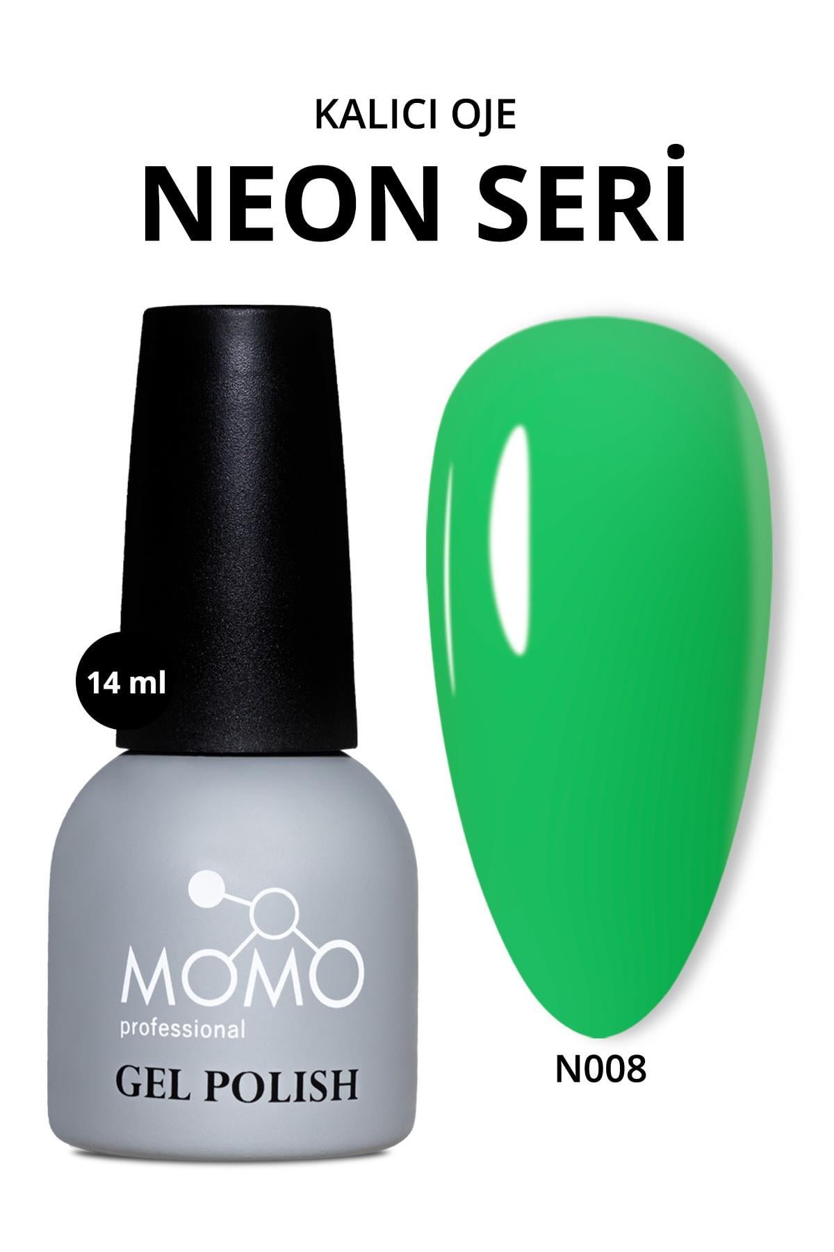 Momo%20Professional%20Kalıcı%20Oje%20N008%20Neon%20Çimen%20Yeşili%2014%20ml