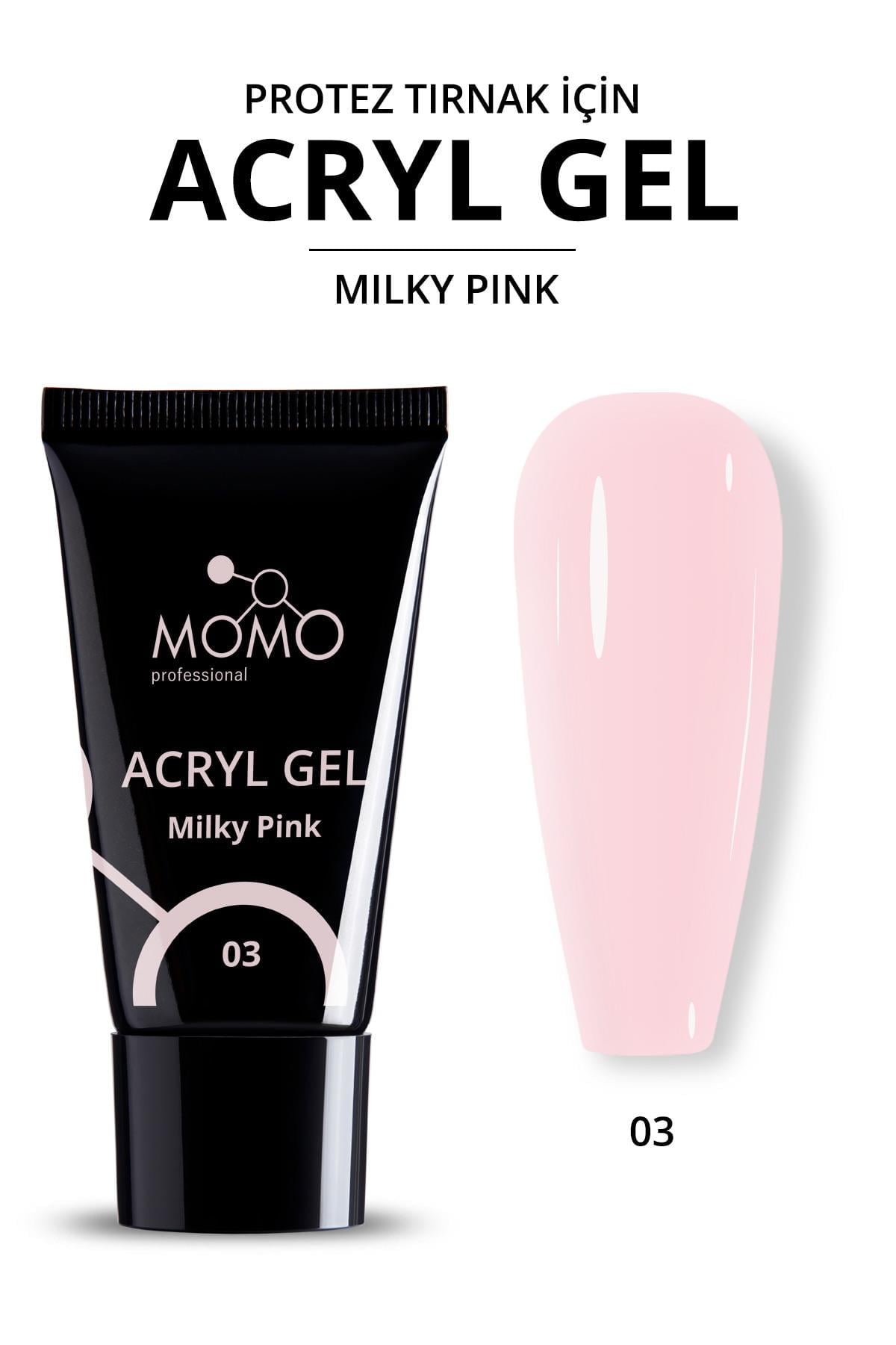 Momo%20Professional%20Akril%20Jel%20No:03%20Milky%20Pink