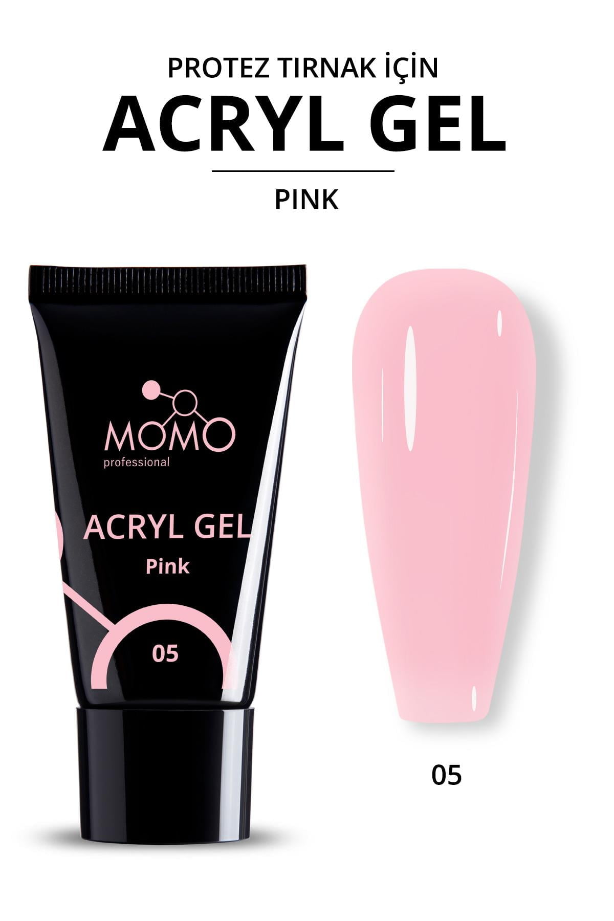 Momo%20Professional%20Akril%20Jel%20No:05%20Pink