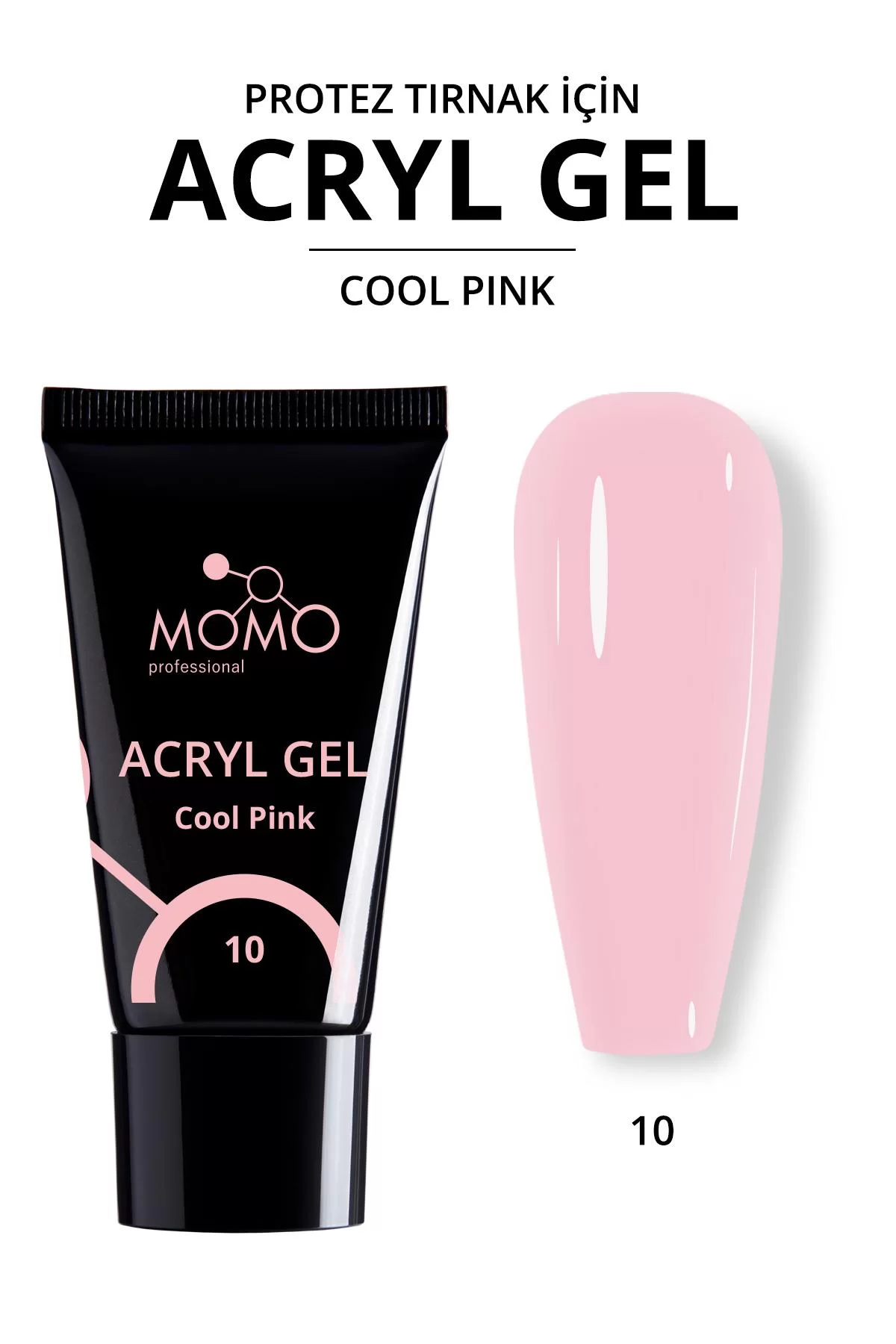 Momo%20Professional%20Akril%20Jel%20No:10%20Cool%20Pink