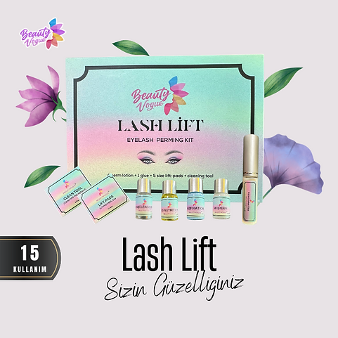 Beauty Vogue Lash Lifting 15 Kullanım