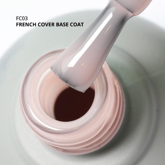 French Cover Rubber Base Coat Ten Rengi, 10 ml