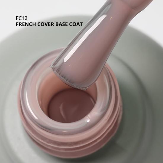 French Cover Rubber Base Coat FC12, Gül Kurusu