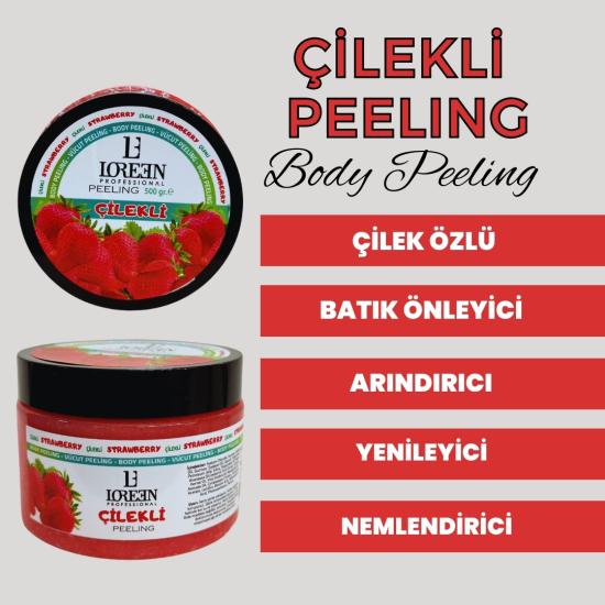 Çilek Özlü El Ve Vücut Body Peeling 500 gr