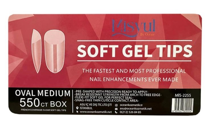 MİSYUL%20SOFT%20GEL%20TIPS%20OVAL%20MEDİUM%20550%20